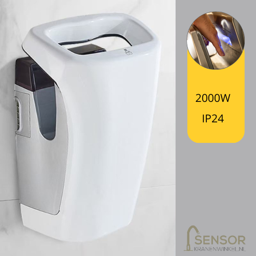 Witte Professionele Handdroger 2000watt