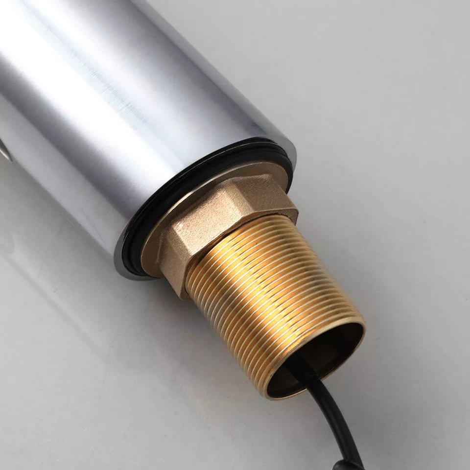 Sensomatica Corto Sensor-Wasserhahn aus gebürstetem Nickel – Kaltwassermodell