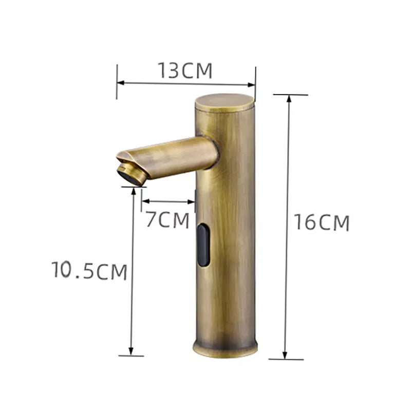 Sensomatica Scuro 160 mm Bronze-Sensor-Wasserhahn