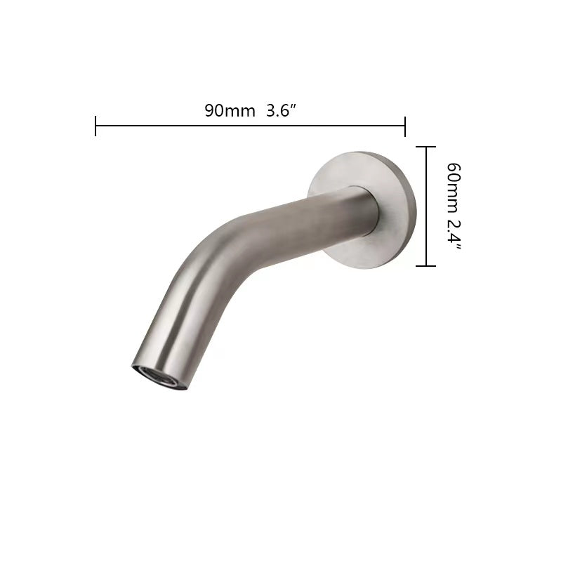 Sensomatica Pesaro Modell 90 MM aus gebürstetem Nickel
