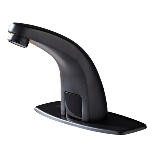 Sensomatica® Zwarte Sensorkraan Bella – Koudwater Model