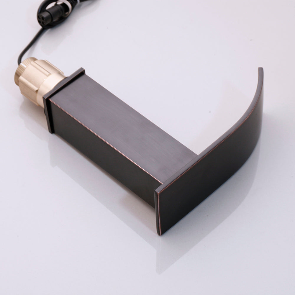 Sensomatica Bent Sensorhahn Ölbronze Kaltmodell