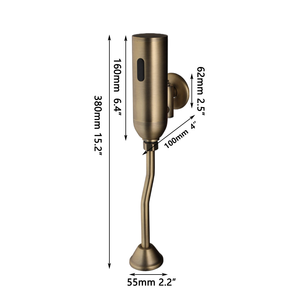 Sensomatica Sensor-Armatur Urinal Rural Bronze