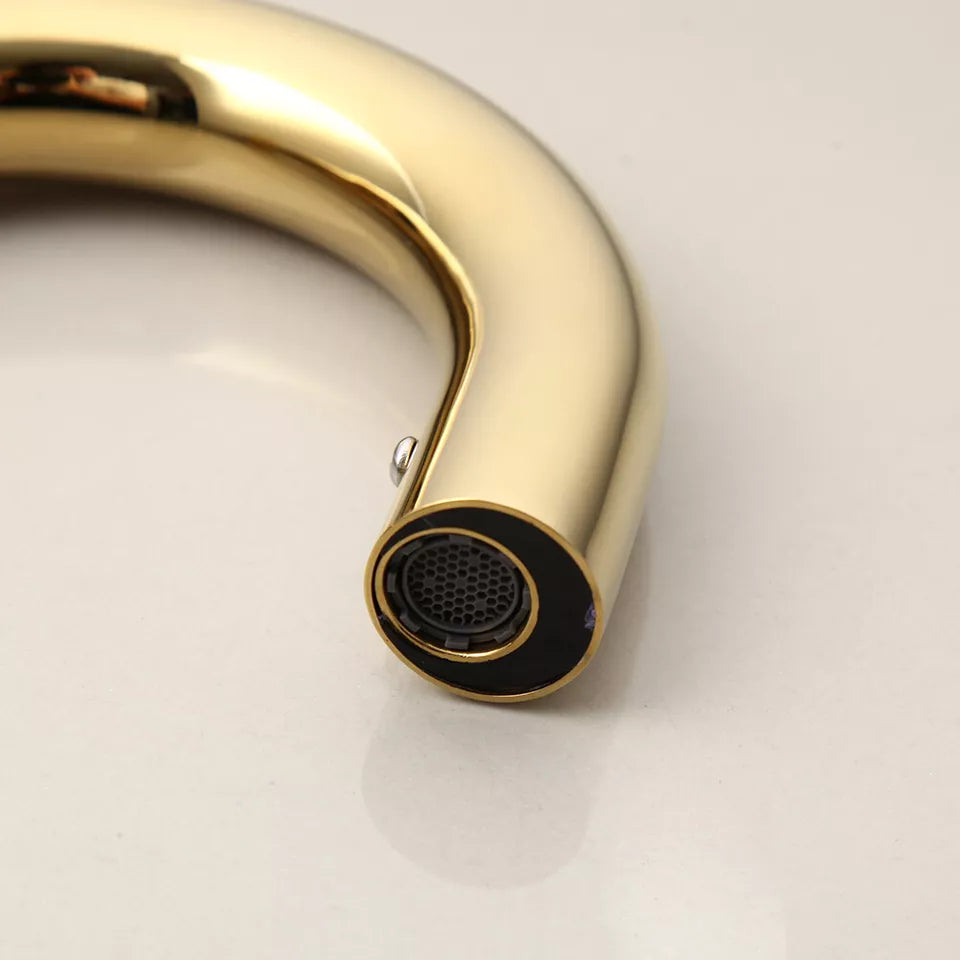 Sensomatica Sensor Wasserhahn Cesaro Gold 190MM – Kaltwassermodell