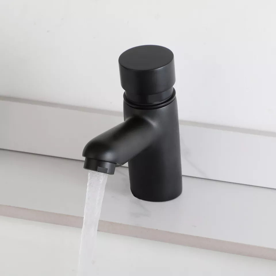 Sensomatica Selbstschluss-Wasserhahn - Schwarz