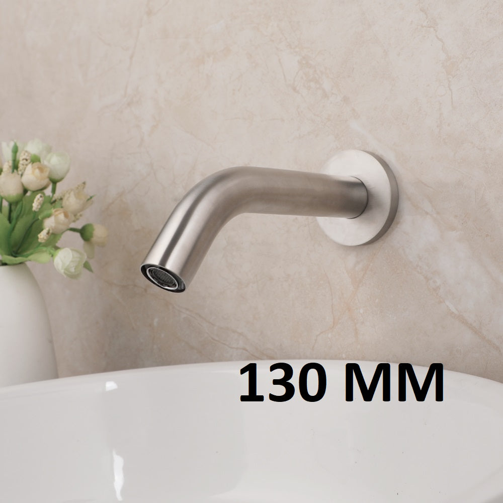 Sensomatica Pesaro gebürstetes Nickel kurzes Modell 130 mm