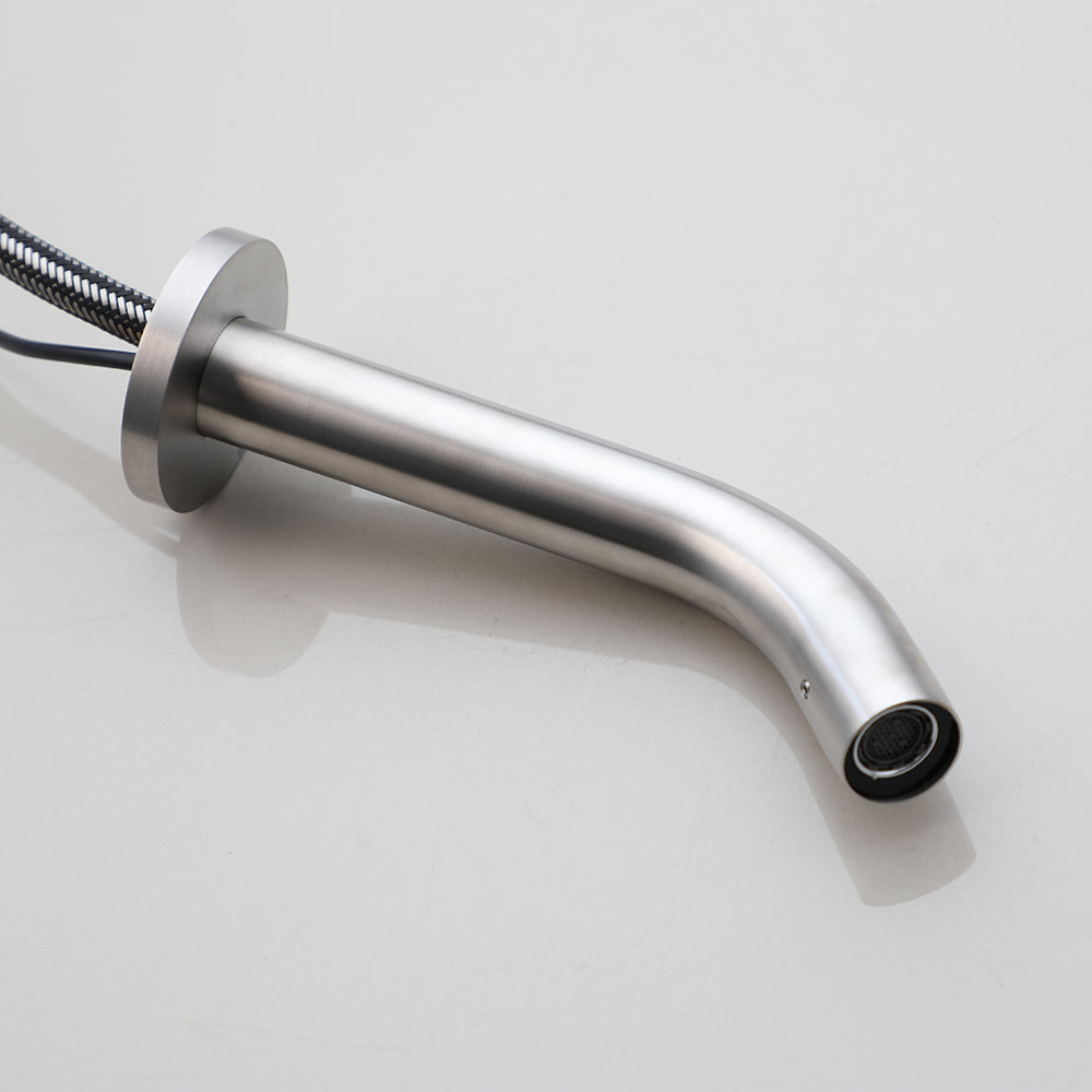 Sensomatica Pesaro gebürstetes Nickel kurzes Modell 130 mm