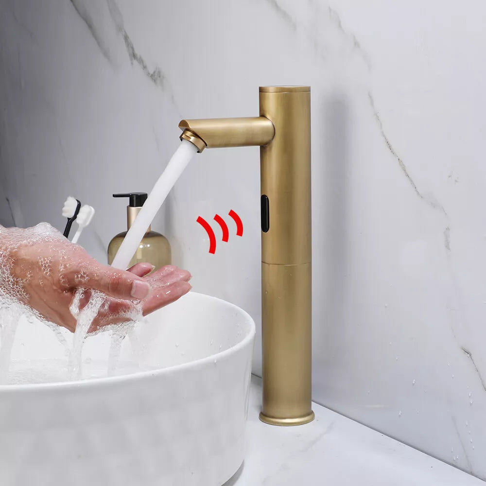 Sensomatica Nostalgic Bronze Sensor Wasserhahn – Hohes Modell