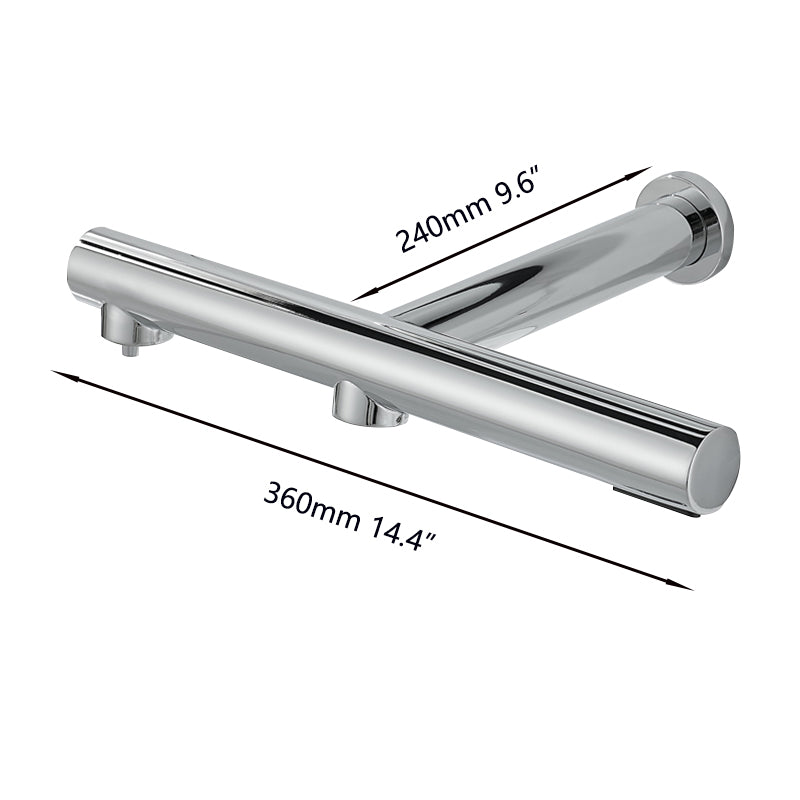 Sensomatica 3-in-1 Sensor Wandkraan – Chroom