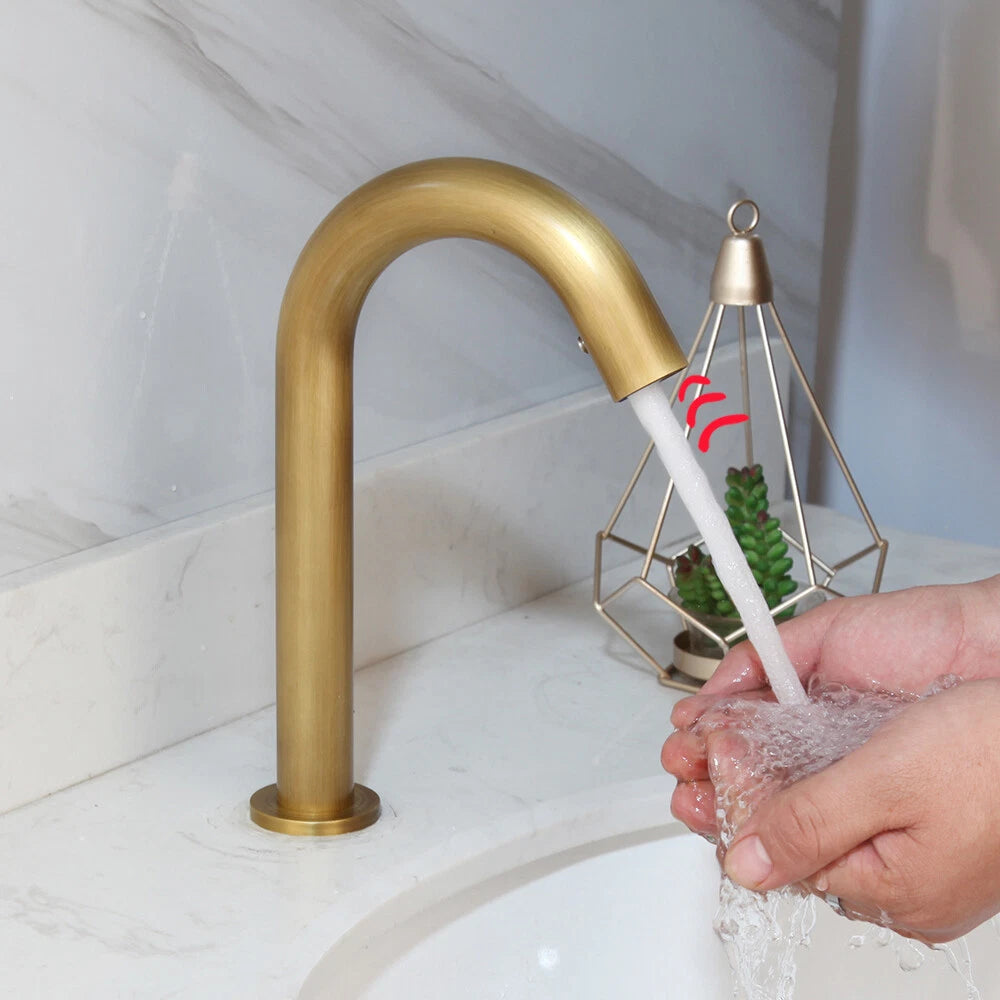Sensomatica Bronze Sensor Wasserhahn – 240 mm – Kaltwasser