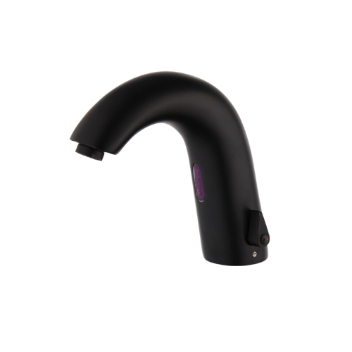 Grande Rubinetto Sensor tap black hot and cold model