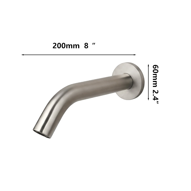 Sensomatica Pesaro Geborsteld Nikkel 200MM uitvoering