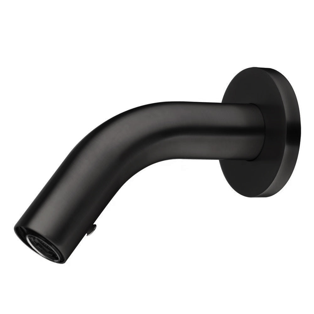 Sensomatica Pesaro Zwarte Sensor Kraan – Kort model 90 mm