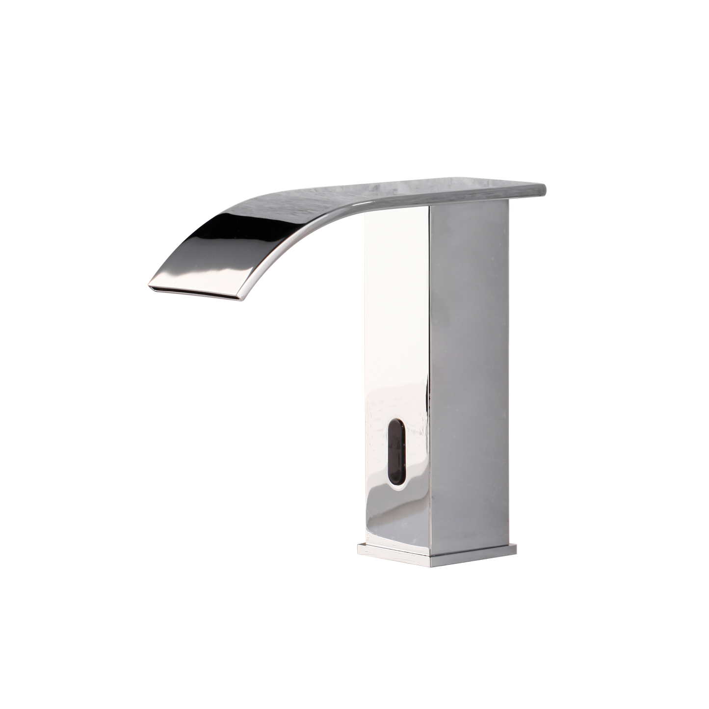 Sensomatica Sensor Wasserhahn gebogen Chrom