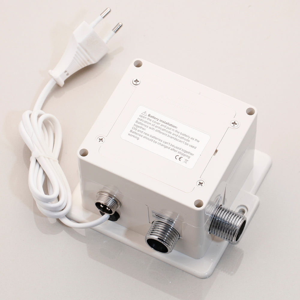 Sensomatica Sensor Wasserhahn gebogen Chrom
