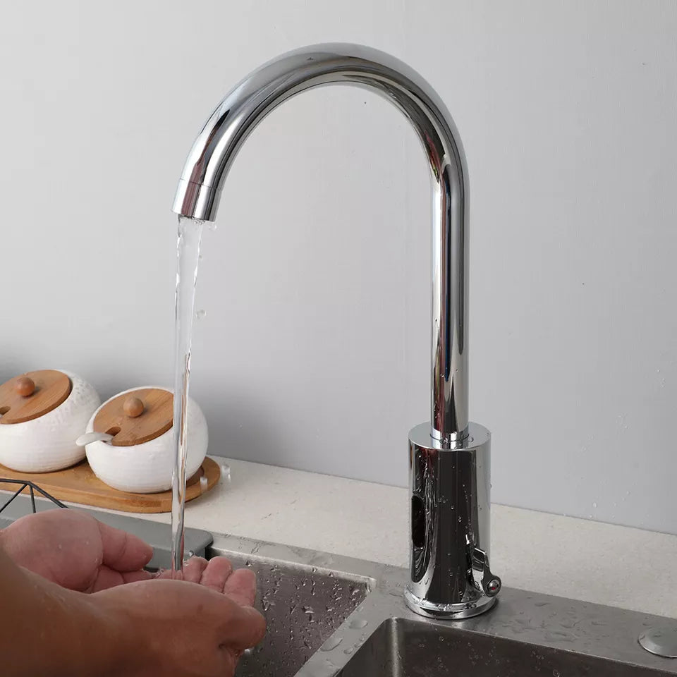 Sensomatica chroom sensorkraan keukenkraan