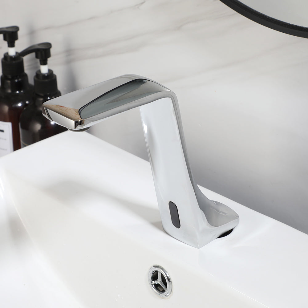 Sensomatica – Chrom-Sensor-Waschtischarmatur