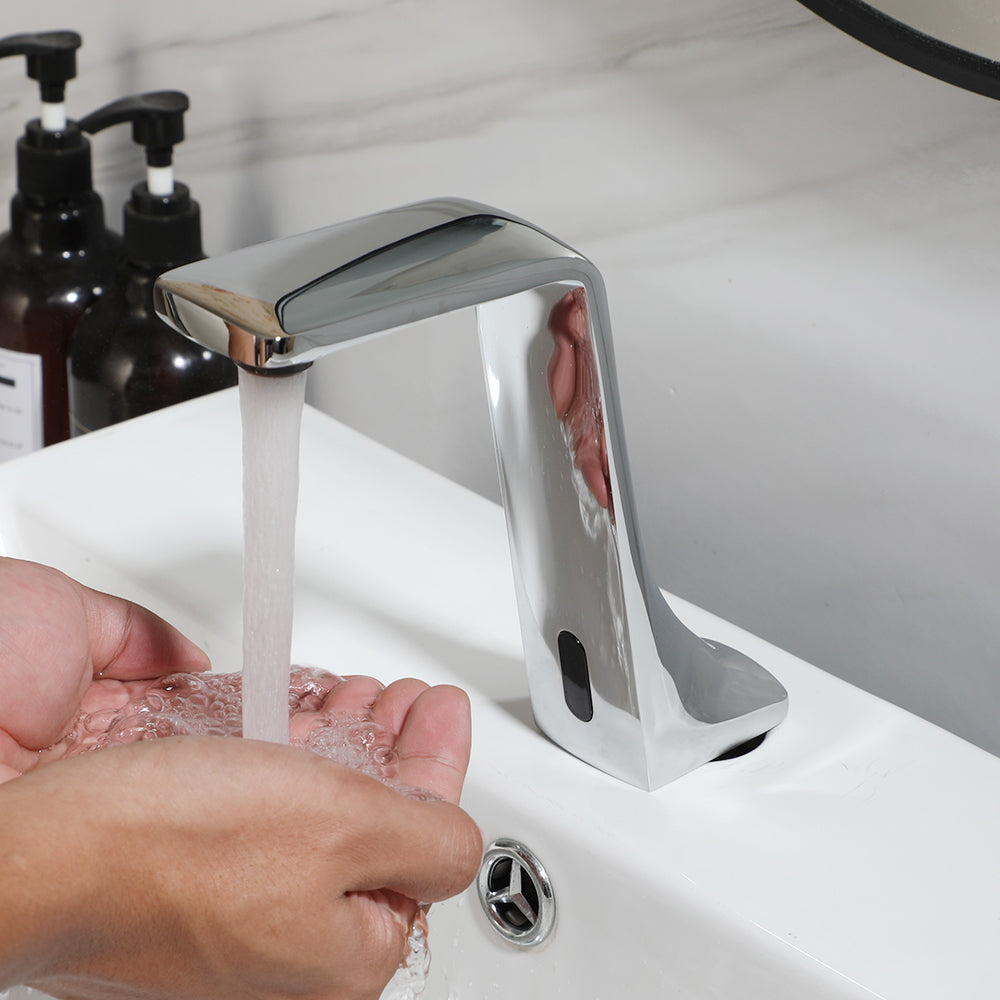 Sensomatica – Chrom-Sensor-Waschtischarmatur