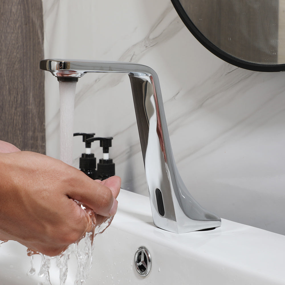 Sensomatica – Chrom-Sensor-Waschtischarmatur