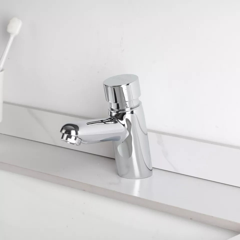Sensomatica Selbstschluss-Wasserhahn - Chrom