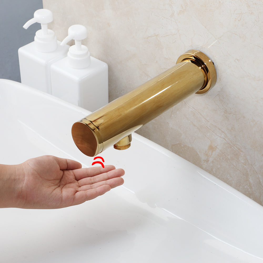 Sensomatica Sensor-Hahnstange 225 mm Gold