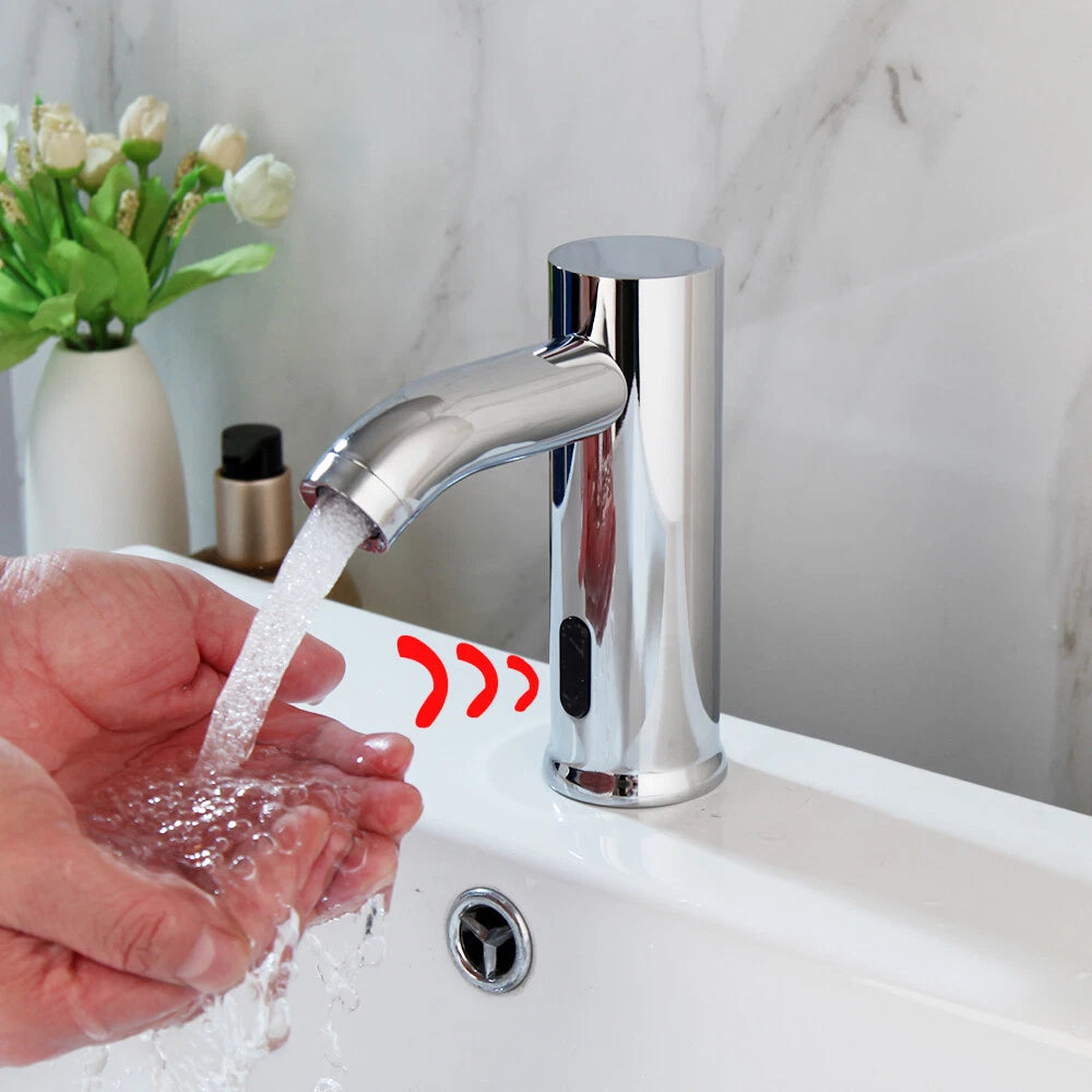 Sensomatica – Chrom-Sensor-Waschtischarmatur