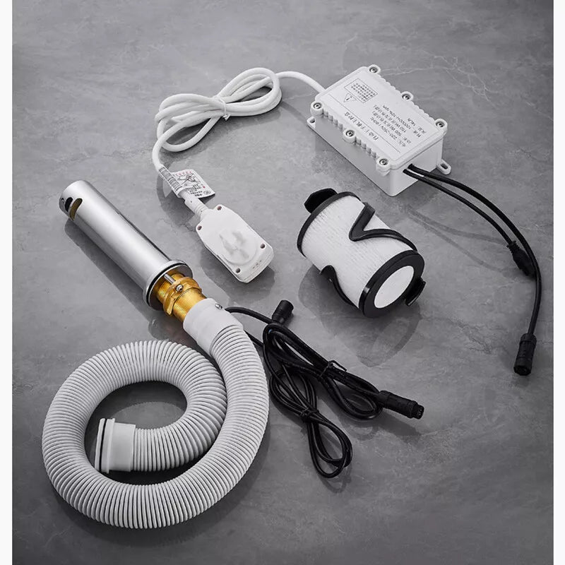 Sensomatica Napoli All-in-1 Sensor-Wasserhahn mit Sensor-Seifenspender und Händetrockner