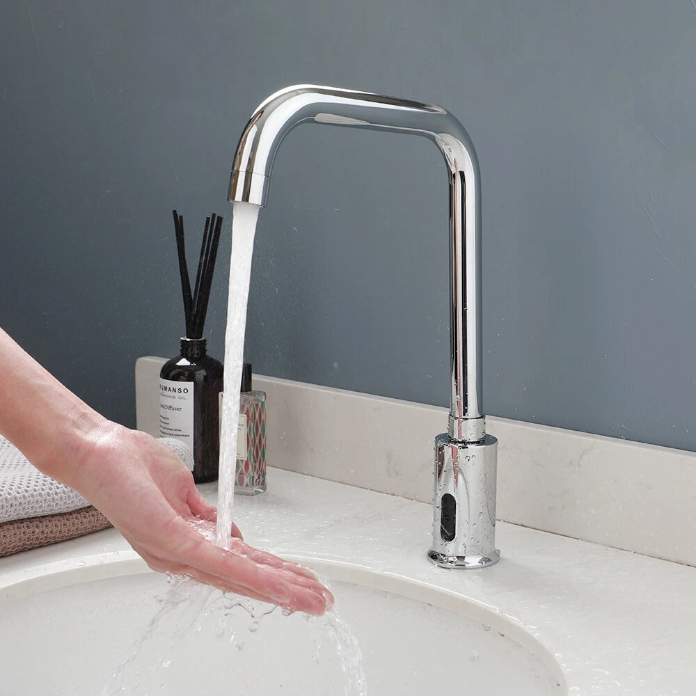 Sensomatica Sensor Kraan – Koudwatermodel Hoog Uitloop