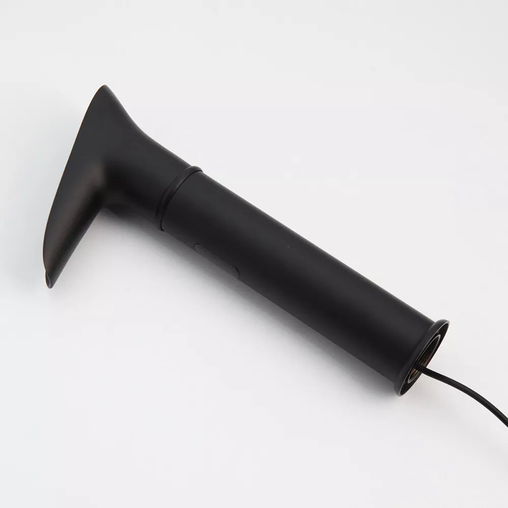 Sensomatica Nostalgische Zwarte Watervalkraan met Sensor