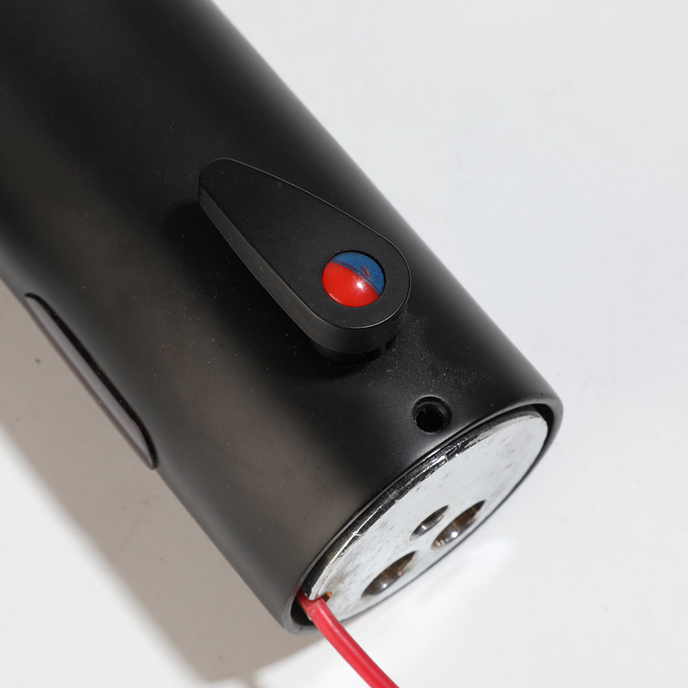 Sensomatica Schwarzer Sensor-Wasserhahn – Intelligentes Wasserfall-Design