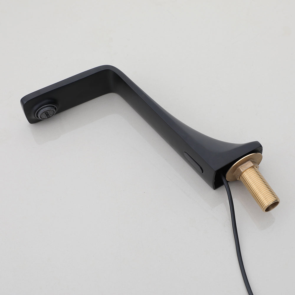 Sensomatica – schwarzer Sensor-Waschtischmischer