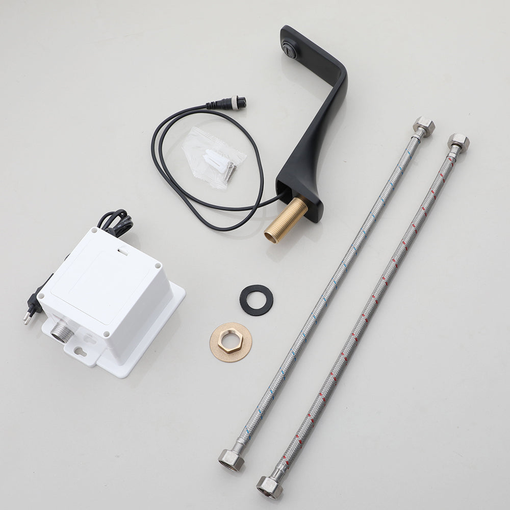 Sensomatica – schwarzer Sensor-Waschtischmischer