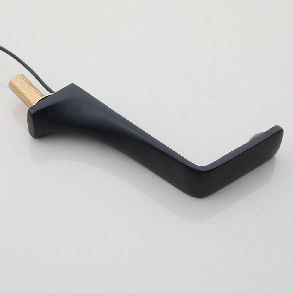 Sensomatica – schwarzer Sensor-Waschtischmischer