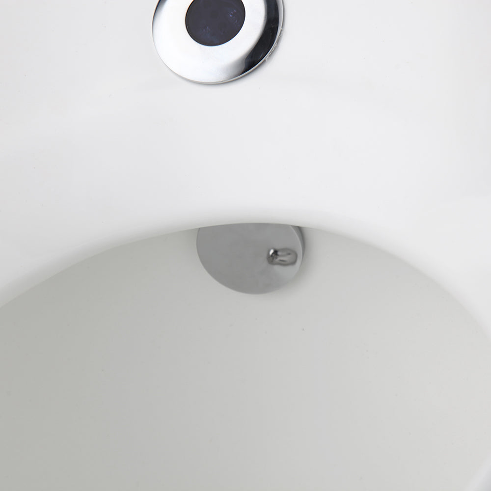 Sensomatica urinoir wit met geïntegreerde sensor