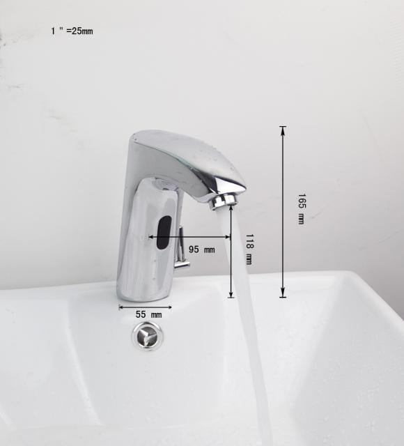 Sensomatica Sensorarmatur Rubin Kalt- und Warmwasser