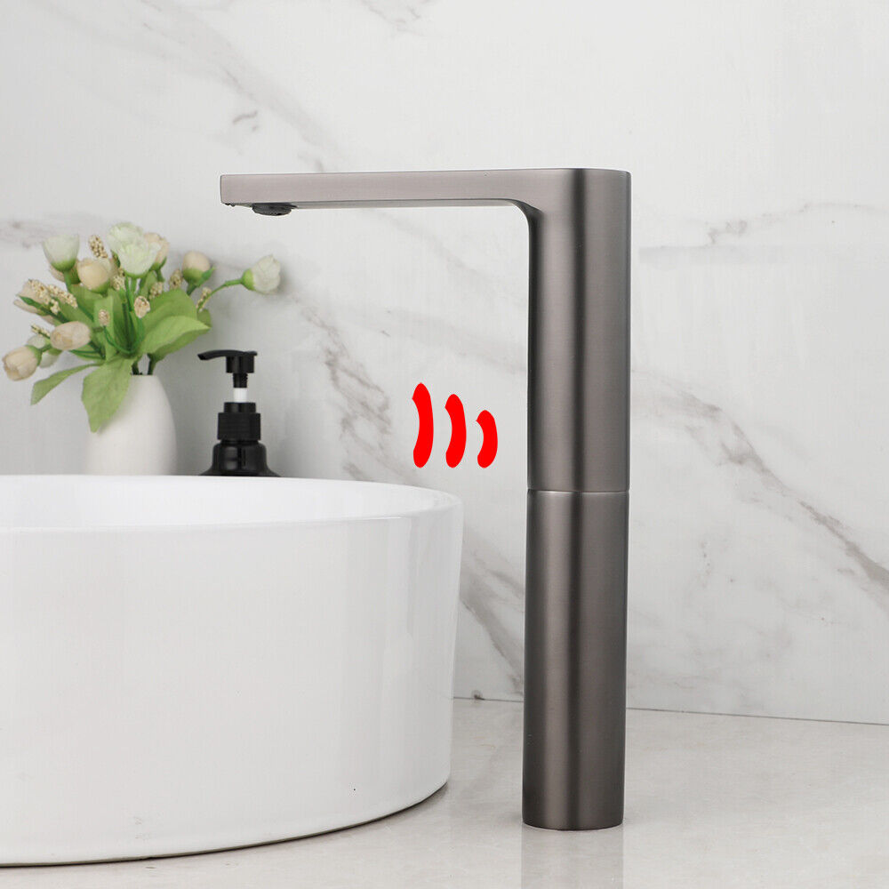 Slen sensorkraan gunmetal