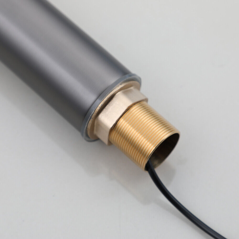 Slen sensorkraan gunmetal draadbuis