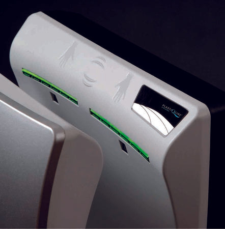 PlastiQline Twinflow Hands-in Handendroger | HEPA-filter | 1 jaar garantie