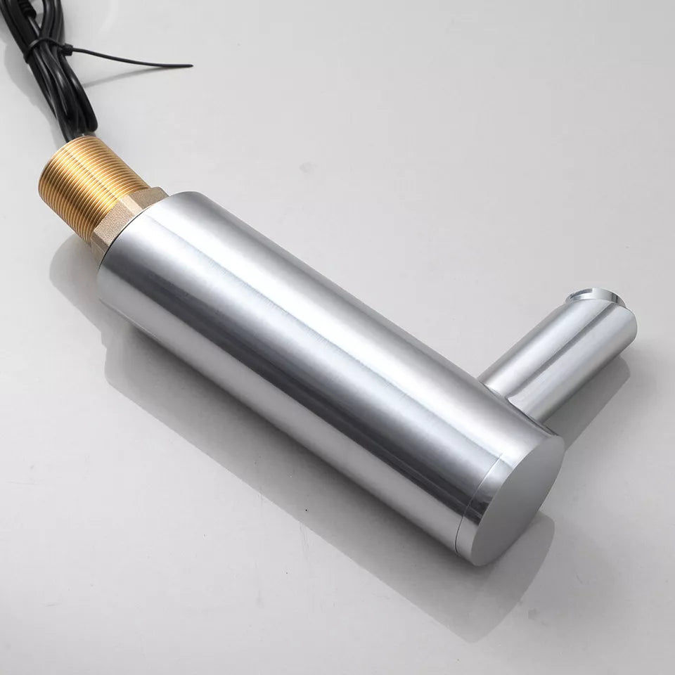 Sensomatica Corto Sensor-Wasserhahn aus gebürstetem Nickel – Kaltwassermodell