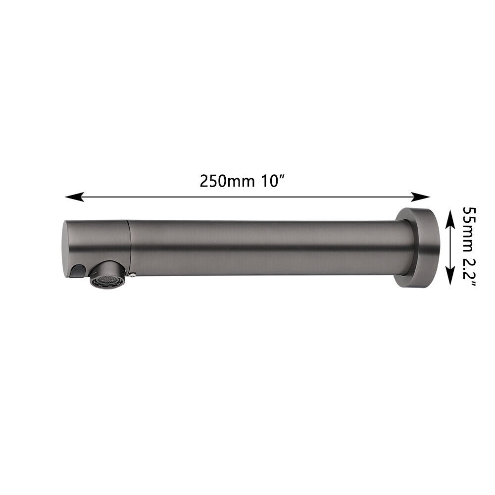 Sensomatica Baltic Gun Metal Sensorarmatur Wandarmatur Kalt
