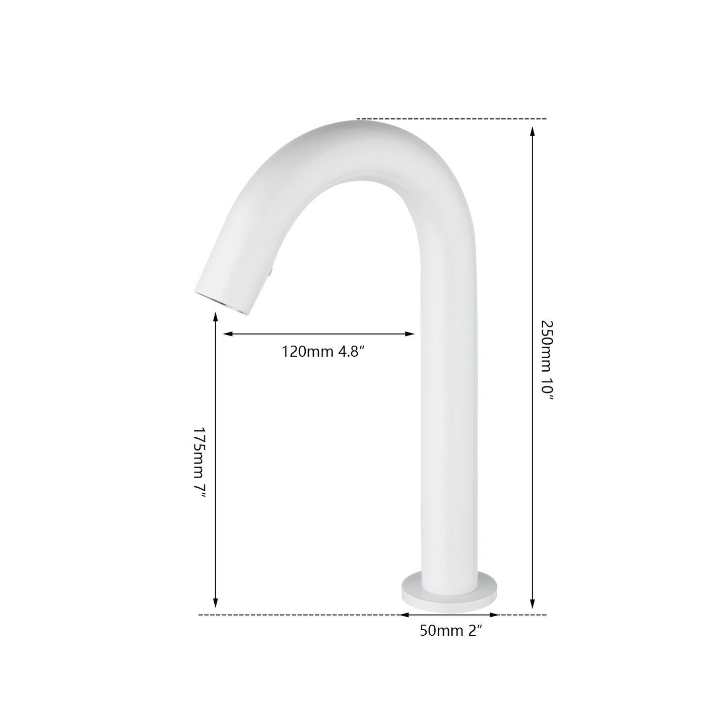 Sensomatica Cesaro weiß kaltes Modell 250 MM
