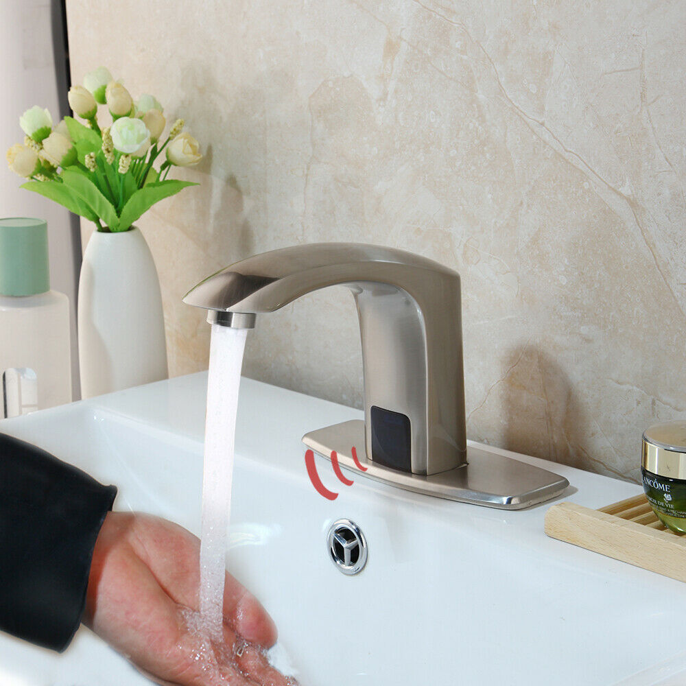 Sensomatica Sensor Wasserhahn Grando Nickel gebürstet