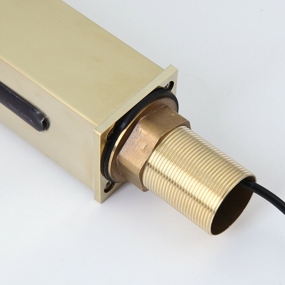 Sensomatica Bent Sensorarmatur gebürstetes Gold Kaltwasserversion
