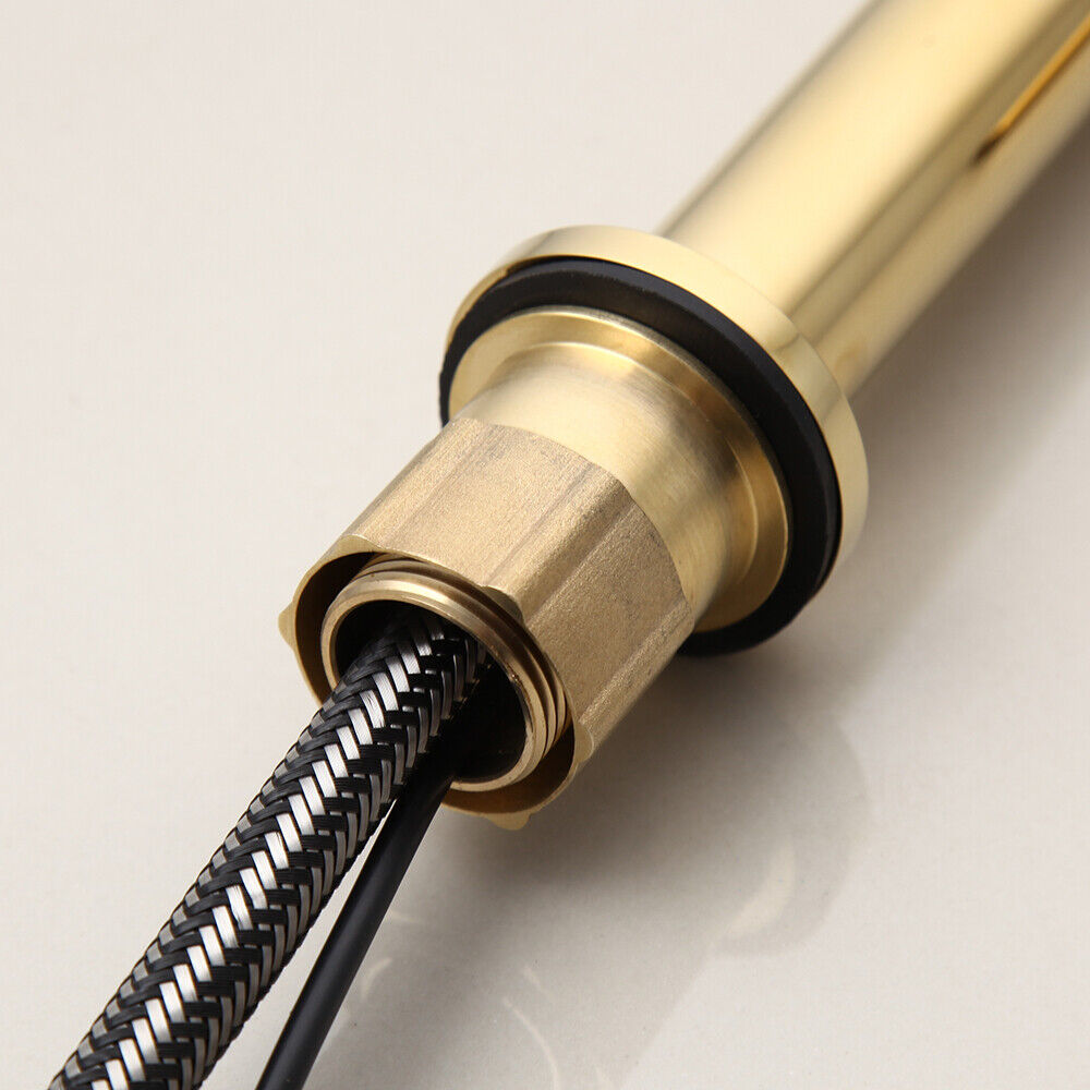 Sensomatica Cesaro Großer goldfarbener Sensorhahn 330 MM