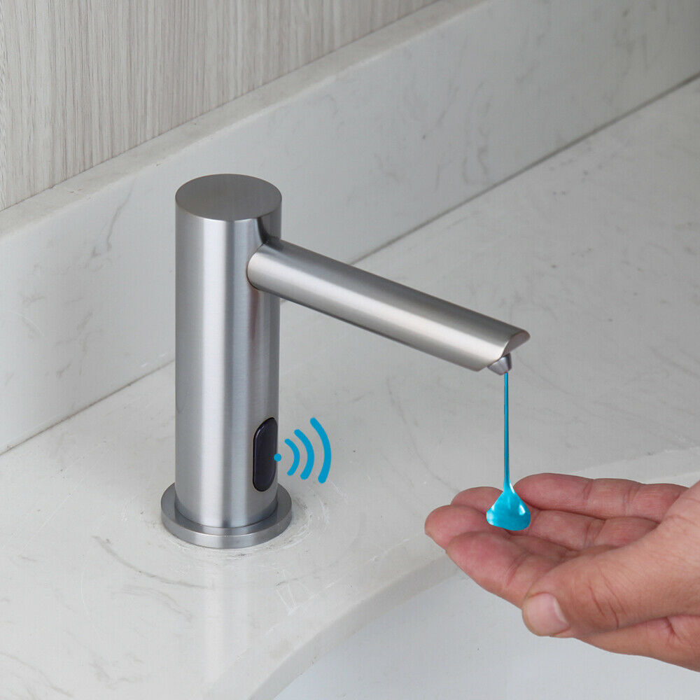 Sensomatica Seifenspender aus gebürstetem Nickel