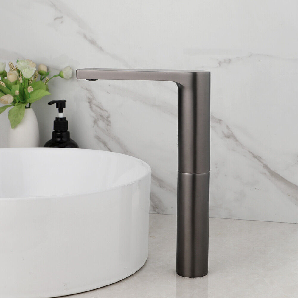 mooie Slen sensorkraan gunmetal