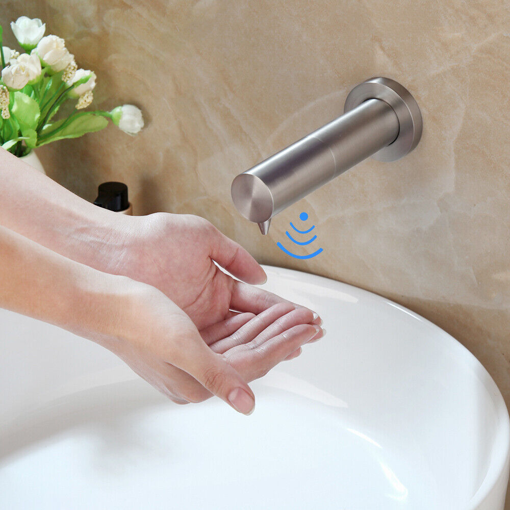 Sensomatica Sensor-Seifenspender aus gebürstetem Nickel