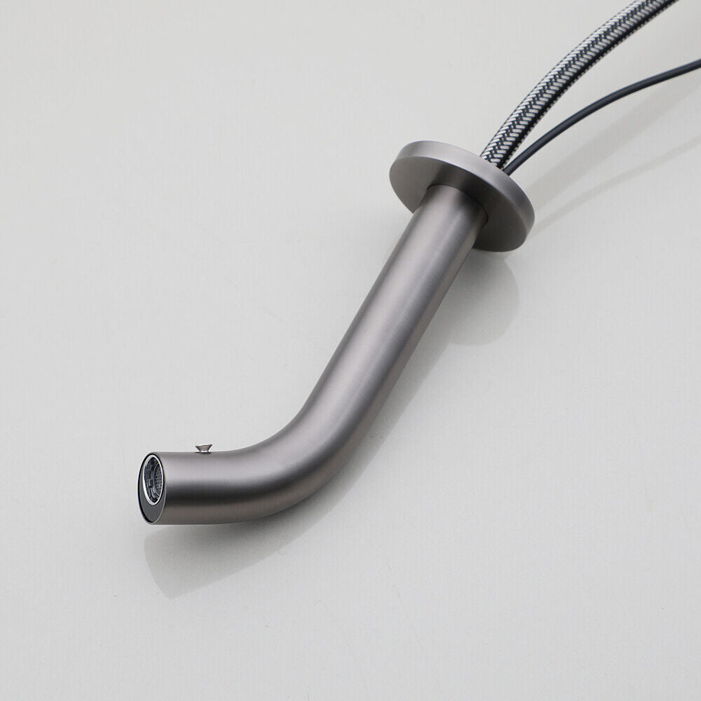 Sensomatica Pesaro Gun Metal Sensor Wasserhahn 200 mm