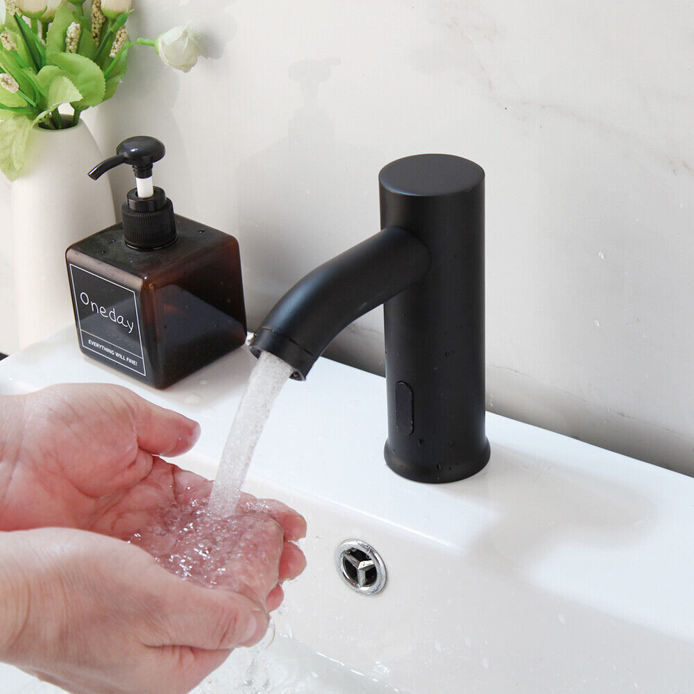 Sensomatica Zwarte Sensor Kraan - Koud Water