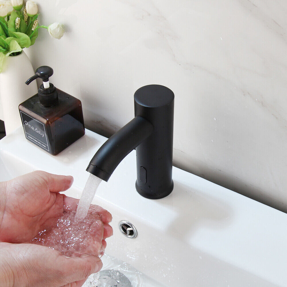 Sensomatica Zwarte Sensor Kraan - Koud Water